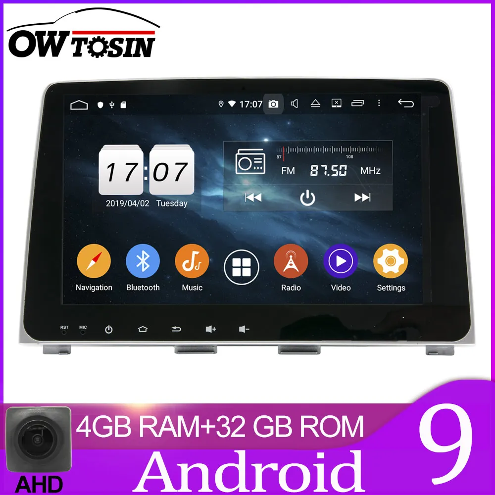 32GB unit only Owtosin автомобильный Радио Мультимедиа Видео плеер навигация gps Android 9,0 для hyundai Sonata автомобиль 4 Гб ram 32 Гб rom - Цвет: 32GB unit only
