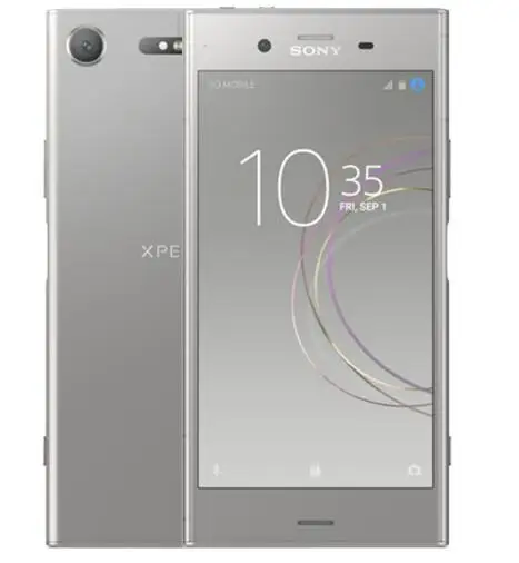 Смартфон sony Xperia XZ1 с двумя sim-картами G8342, 4 Гб ОЗУ, 64 Гб ПЗУ, 5,2 дюймов, Восьмиядерный, 19MP, Android,, 4G, LTE, мобильный телефон - Цвет: Серебристый