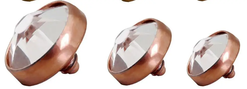 Rose Gold LINOSIR титан G23 микро кожа дайвер кожный пирсинг ювелирные изделия для тела Летний стиль Топ Кожный Якорь ювелирные изделия пирсинг диск - Окраска металла: Rose Gold
