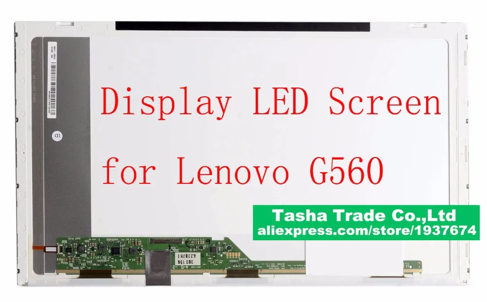 ЖК-экран для Lenovo G560, светодиодная 