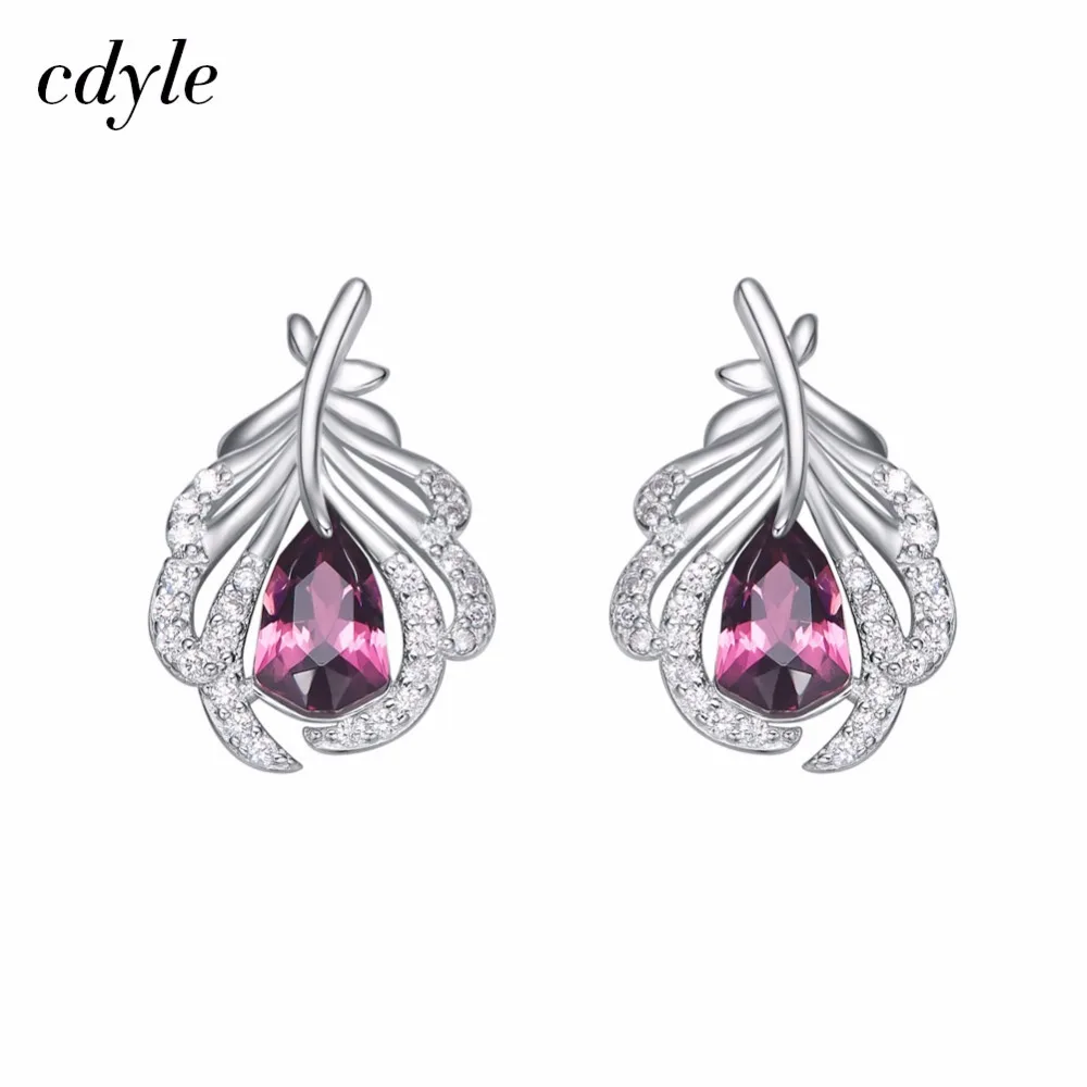 Женские Висячие серьги Cdyle из стерлингового серебра 925 пробы украшенные