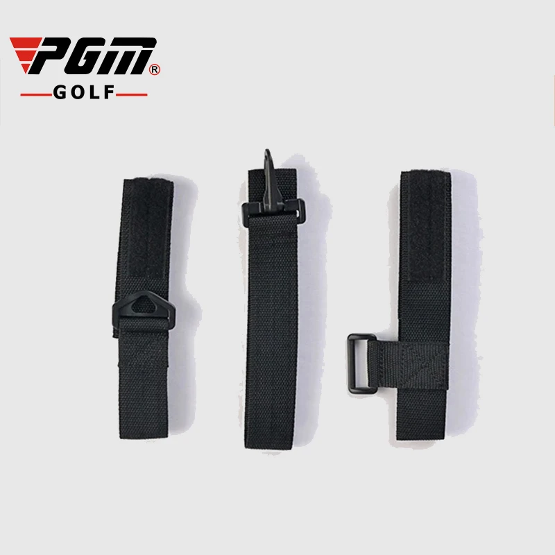 PGM Golf Standing Posture Corrector Black Nylon Adjustable Feet Fixation Beginner Training Accessories Free Shipping | Спорт и