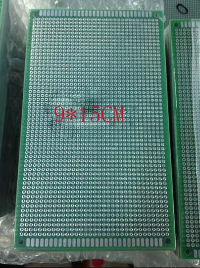 Бесплатная доставка 30 шт. 9*15 см двусторонняя печатная плата HASL бессвинцовая