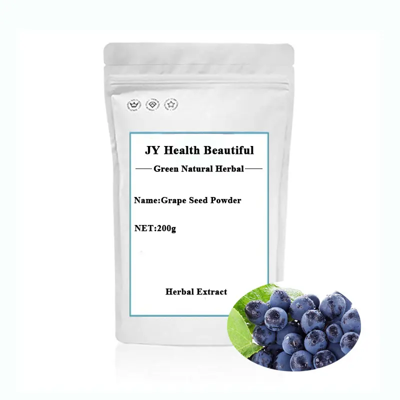 Most Professional Manufacturer Proanthocyanidins UV 95% Grape Seed Extract 200g/bag | Красота и здоровье