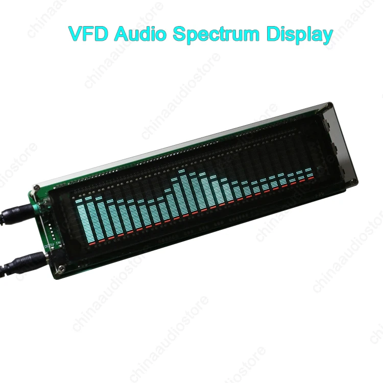 VFD Музыка Аудио спектр дисплей индикатор 25 полос аудио Spectrumx графический эквалайзер анализатор точность часы Регулируемый AGC