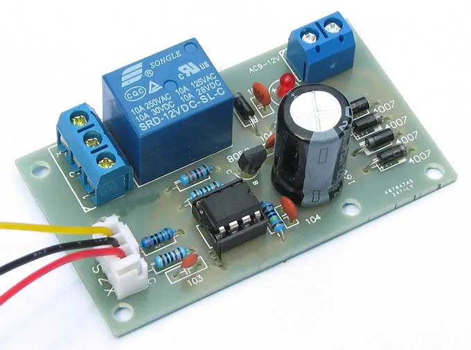 Free Shipping DIY kit Water Level Switch Sensor Controller Kit parts level inductor learning pcb | Электронные компоненты и
