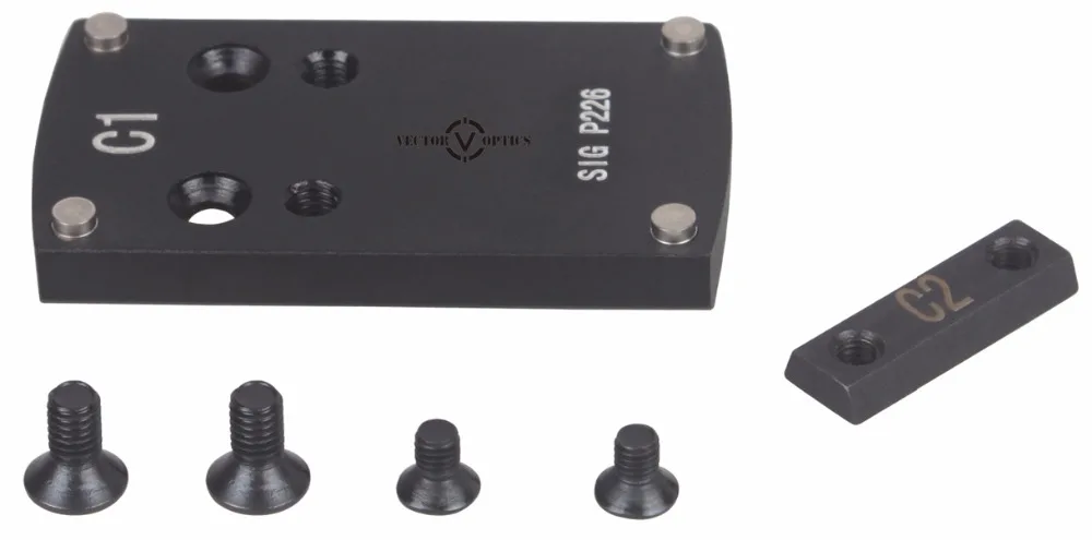 Заднее крепление для пистолета Vector Optics Sphinx Spirit Red Dot Sight GLOCK 17 19 SIG SAUER BERETTA