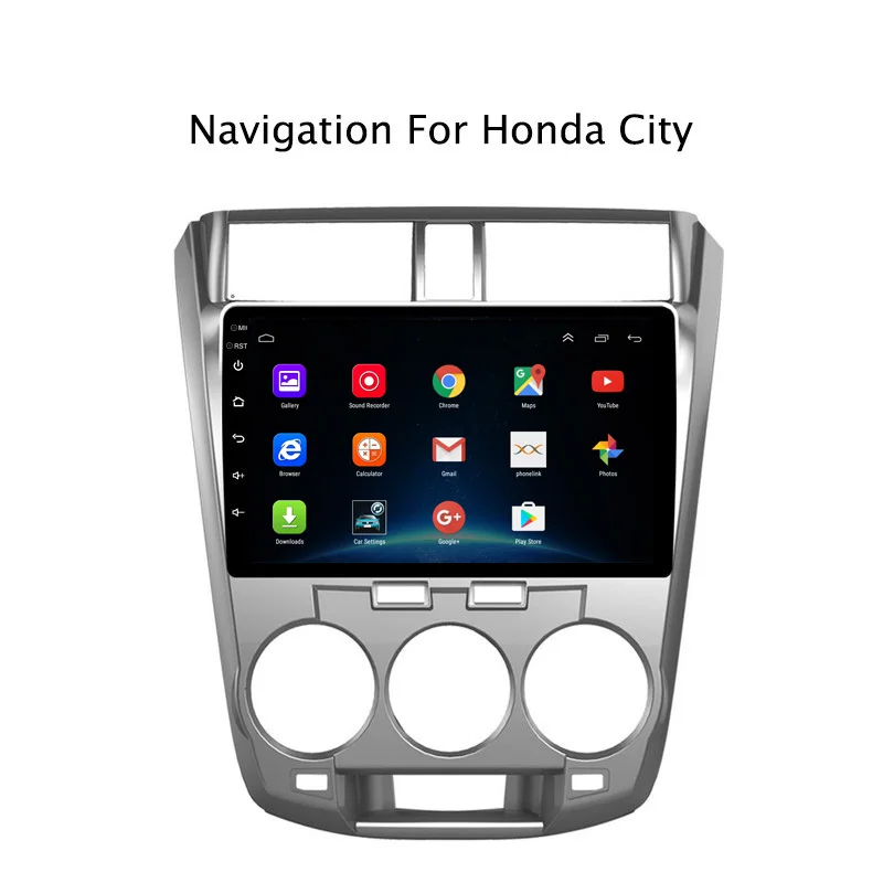 NAVITOPIA 10 1 дюймов 4G LTE WIFI головное устройство для Honda City 2008-2014 Android 6 0 2G + 32G