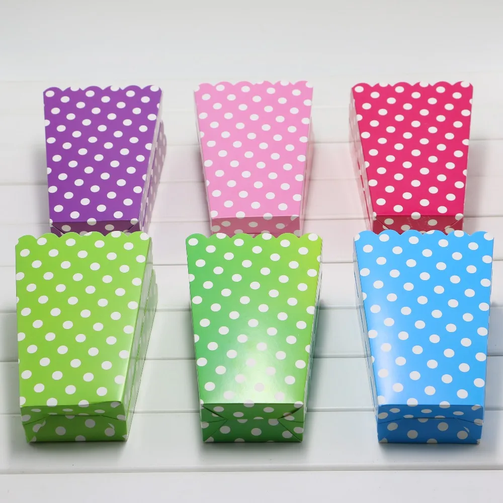 Милый детский душ 8 шт./партия вечерние театральный фильм в горошек Товары для