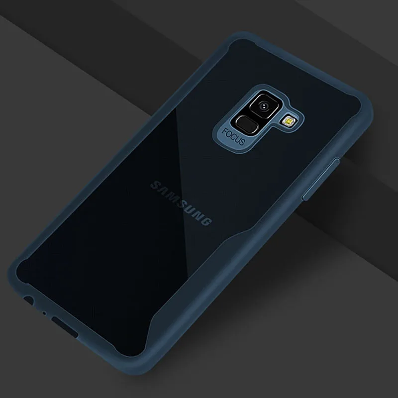 ТПУ для samsung A6 плюс 2018 телефон случаях прозрачный силиконовый A8 чехол задняя