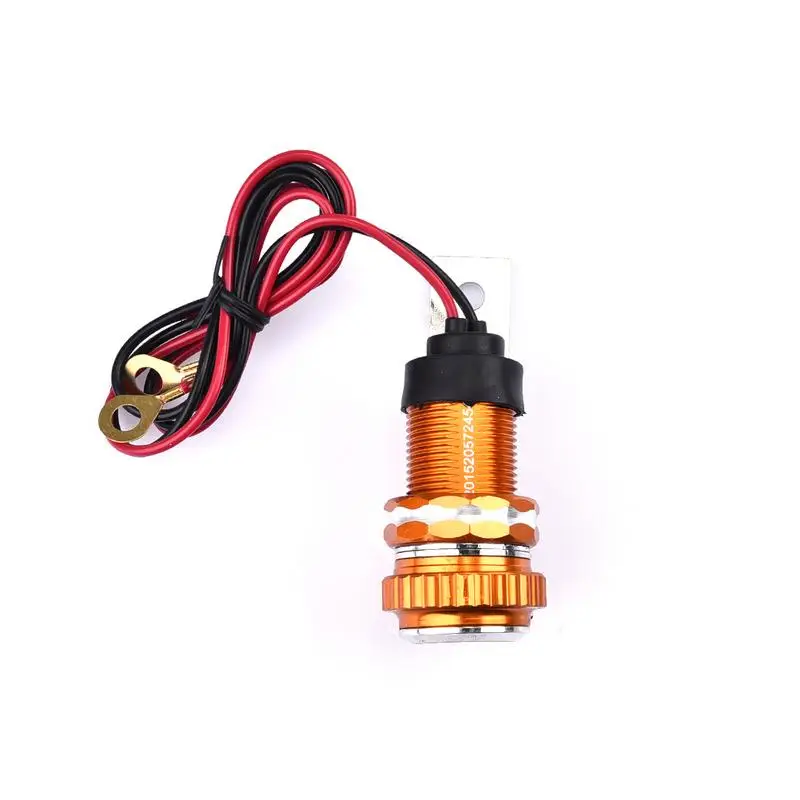 12 В измененные аксессуары для мотоцикла автомобиля USB с часами зарядное устройство водонепроницаемый мобильный телефон зарядное устройство прикуриватель USB Moto - Цвет: Gold
