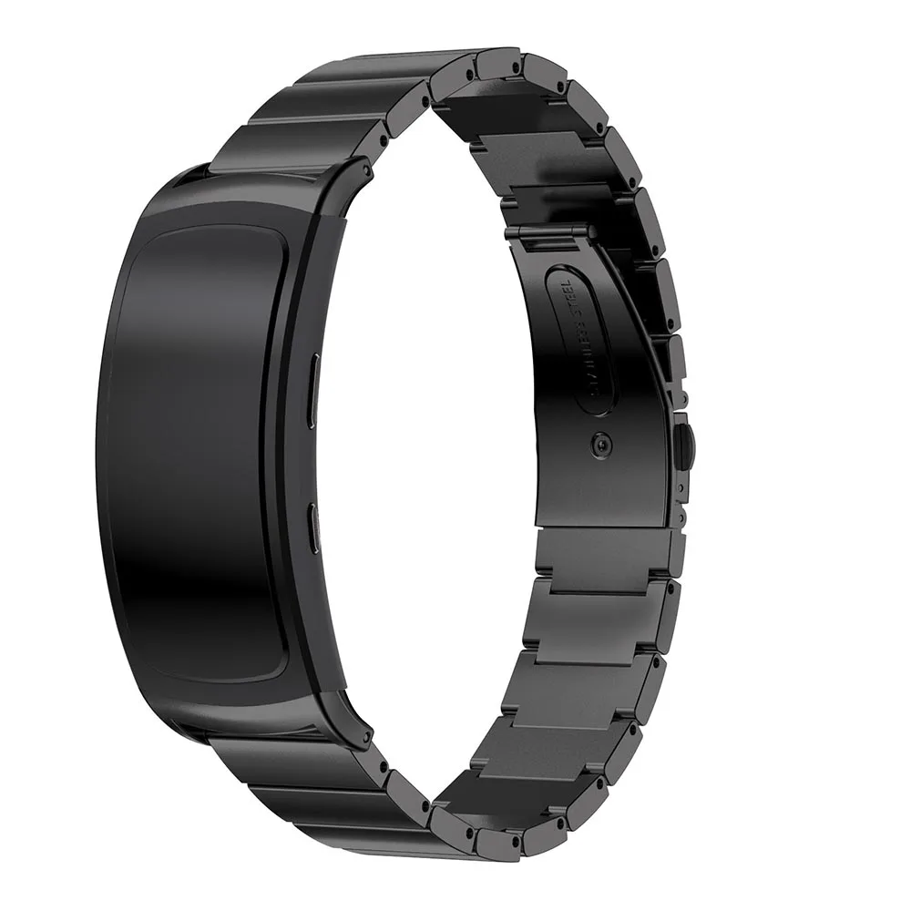18 мм браслет из нержавеющей стали ремешок для samsung gear Fit 2 Fit2 Pro SM-R360 Роскошные металлические умные Ремешки для наручных часов+ инструмент