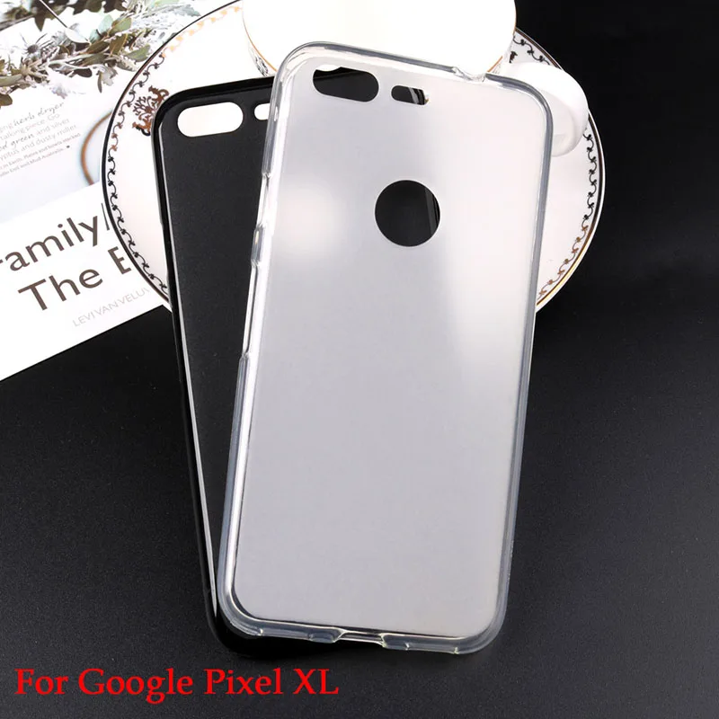 Матовая поверхность силиконовый мягкий ТПУ чехол для Google Pixel XL 5 дюймов защитный