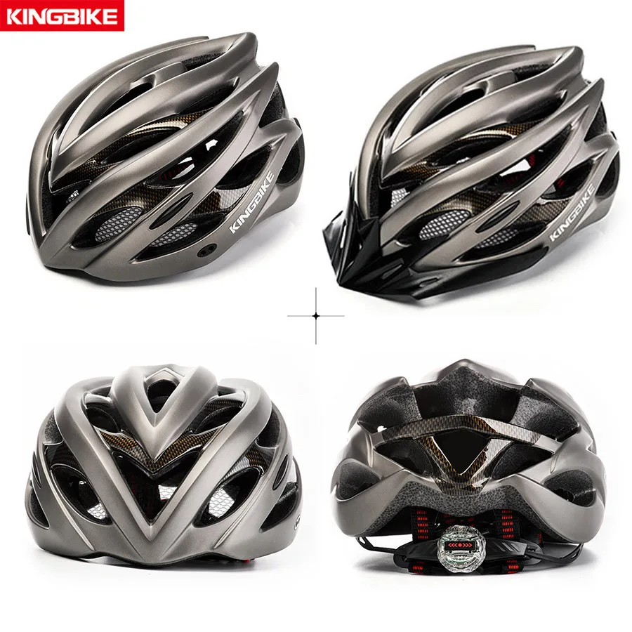 KINGBIKE велосипедный шлем, шлем для шоссейного велосипеда, ультра-светильник для горного велосипеда, MTB, CE, защитный Бонтрагер, ПВХ+ EPS велосипедные шлемы, велосипедный светильник, шлем