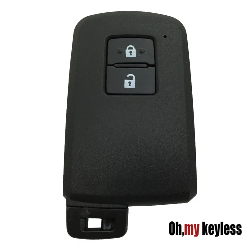 Чехол для смарт ключа с 2 кнопками toyota crown Camry Matrix Yaris RAV4 Avalon чехол дистанционного
