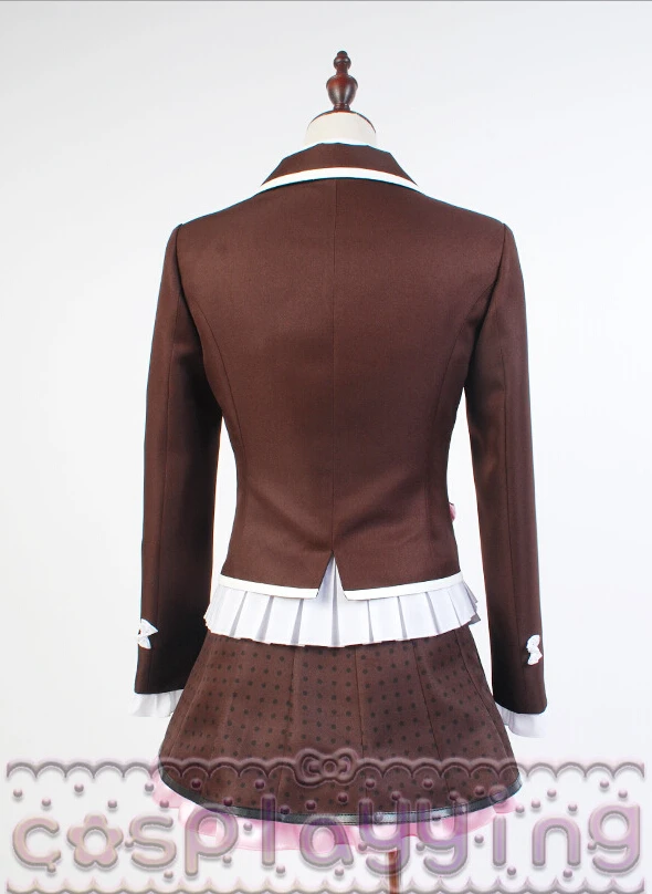 Косплей Zettai Zetsubo Shojo: Danganronpa другой выпуск Kotoko Utsugi костюм полный комплект униформы косплей костюм