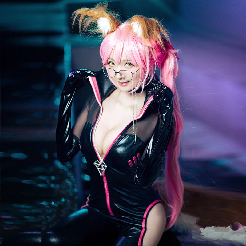 Аниме FGO Tamamo no Mae Fate/большой заказ Koyanskaya лиса секретаря женские сексуальные