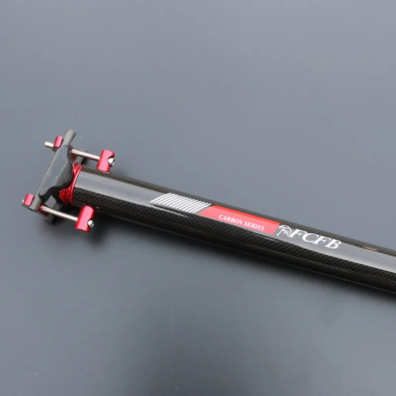 Велосипедный Подседельный штырь FCFB 3K глянцевый полностью из углеродного волокна