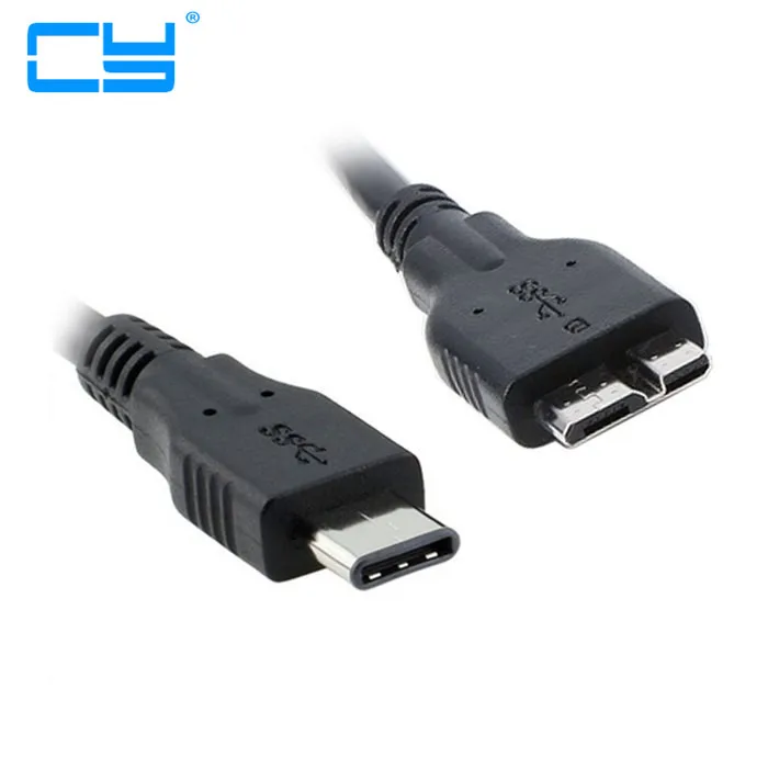 USB C 3 1 Тип со штекером Micro B 0 Мужской кабель для передачи данных м 100 см 3ft Macbook &