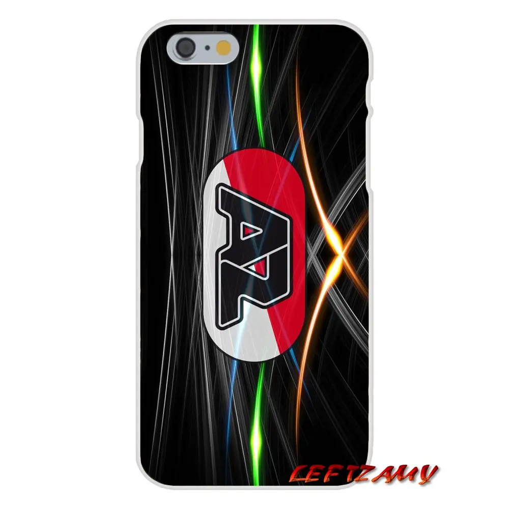 Для iPhone X 4 4S 5 5S 5C SE 6 S 7 8 плюс аксессуары для телефона чехлы Модные AZ Alkmaar футбол |
