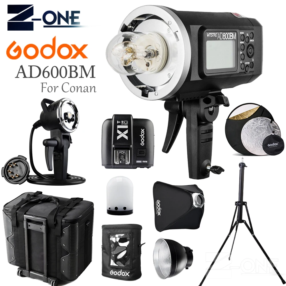 Беспроводная вспышка GODOX AD600BM HSS 2 4G Speedlite + передатчик для X1T C AD H600B сумка переноски