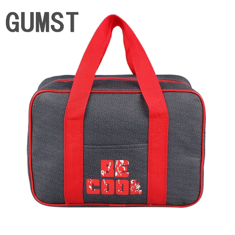 Сумка для пикника GUMST 10L PEVA, изолированная сумка для ланча, переносная сумка-холодильник для льда, сумка-холодильник bolsa termica para comida sac isotherme enfant