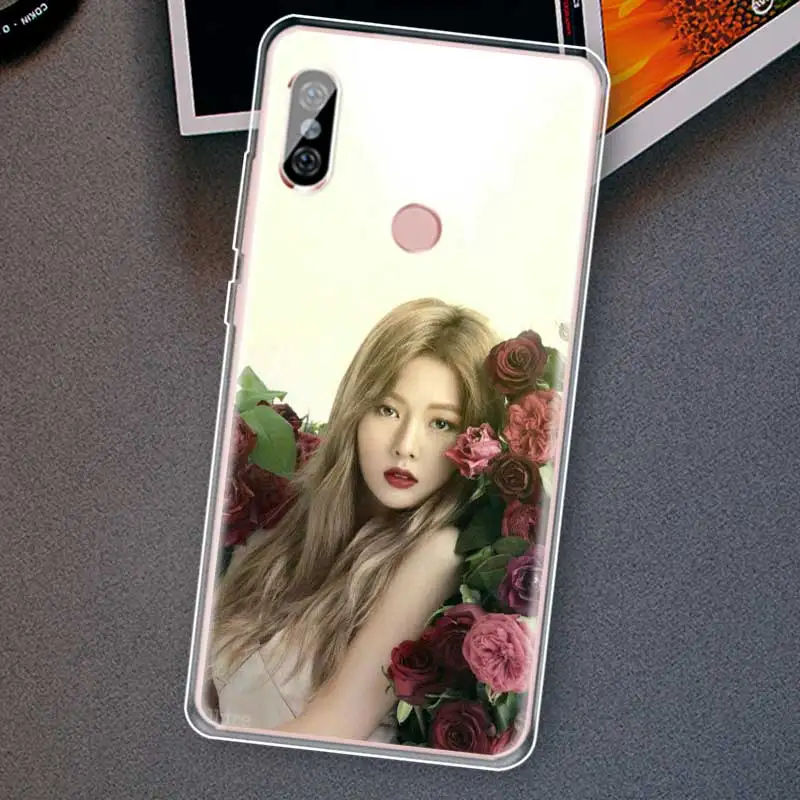 DREAMFOX N064 Hyuna Мягкий ТПУ силиконовый чехол для Xiaomi Redmi Note 3 4 5 плюс S 4A 4X 5A Pro Глобальный