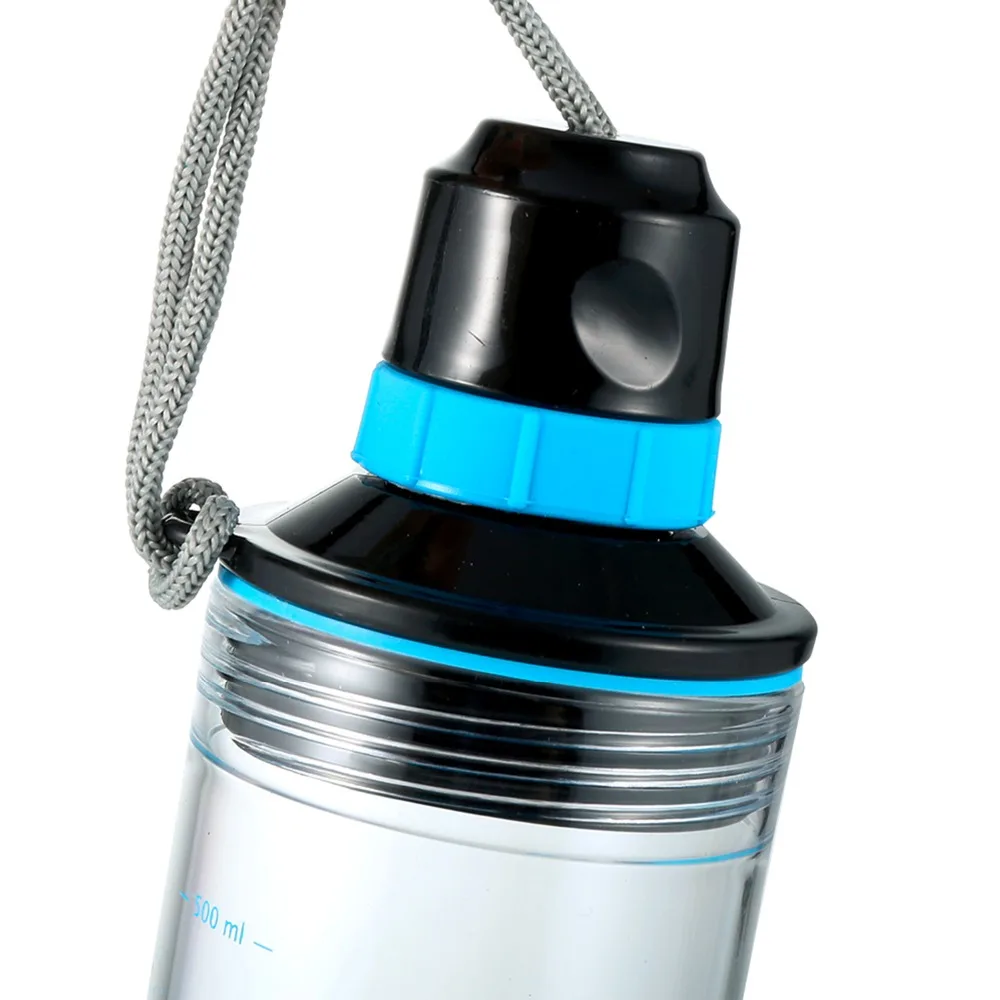 FREELOVE автомобильные спортивные бутылки для воды 500 мл портативные пластиковые FDA 1