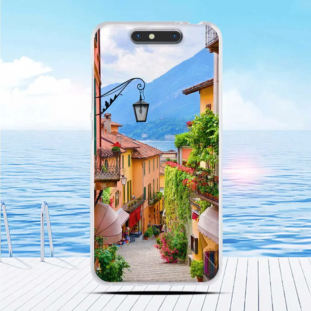 Мягкий чехол из ТПУ с рельефным 3d-рисунком для ZTE Blade V8 | Мобильные телефоны и
