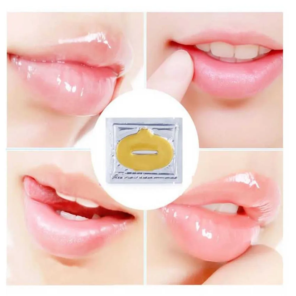 5 шт. коллагеновые маски для губ|gold collagen lip mask|collagen masklip mask |