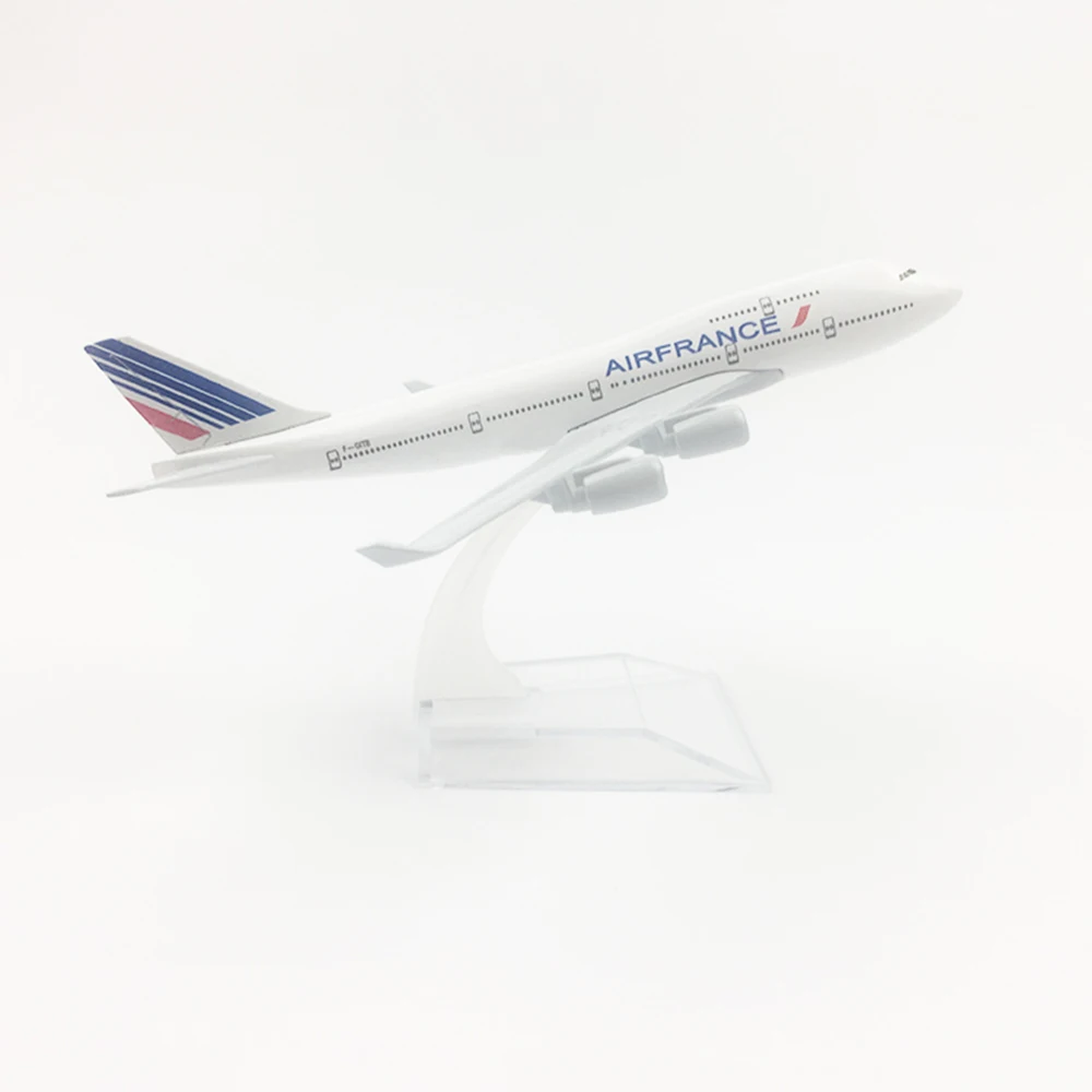 1/400 весы летательный аппарат Boeing 747 Air Франция 16 см сплав модель B747 игрушки для