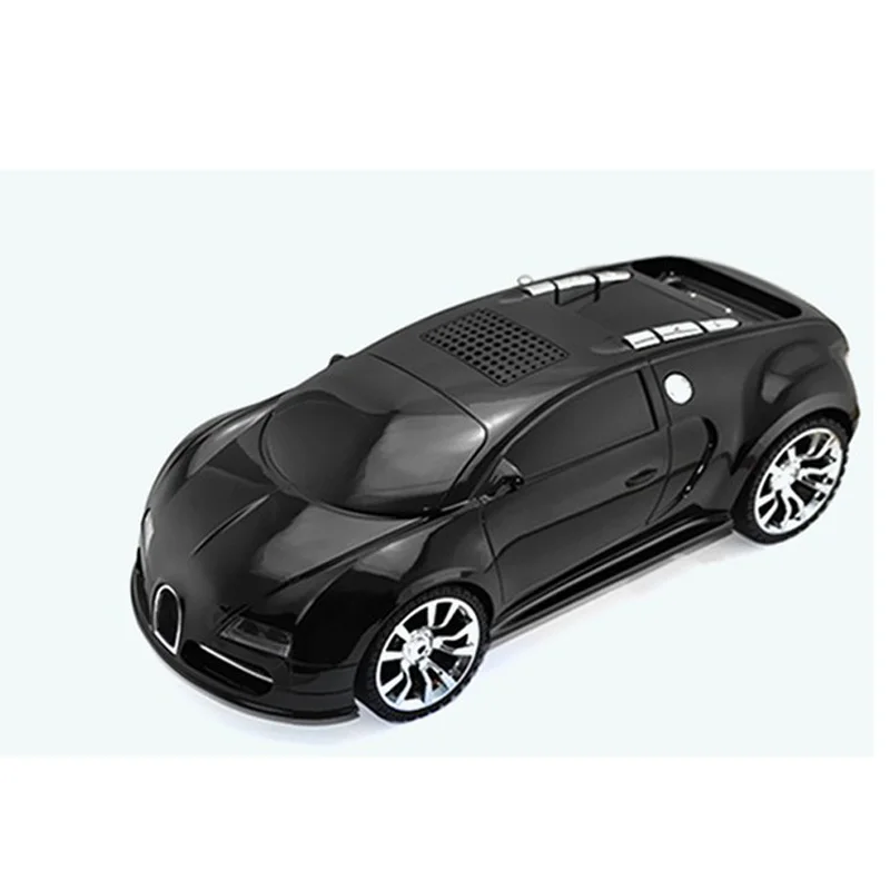Портативный автомобиля Форма колонки FM радио USB TF карты плеера детей Подарки
