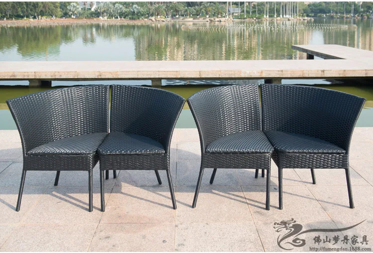Уличная мебель садовый столик из ротанга и кресла для набора LT10|rattan table|rattan tables and
