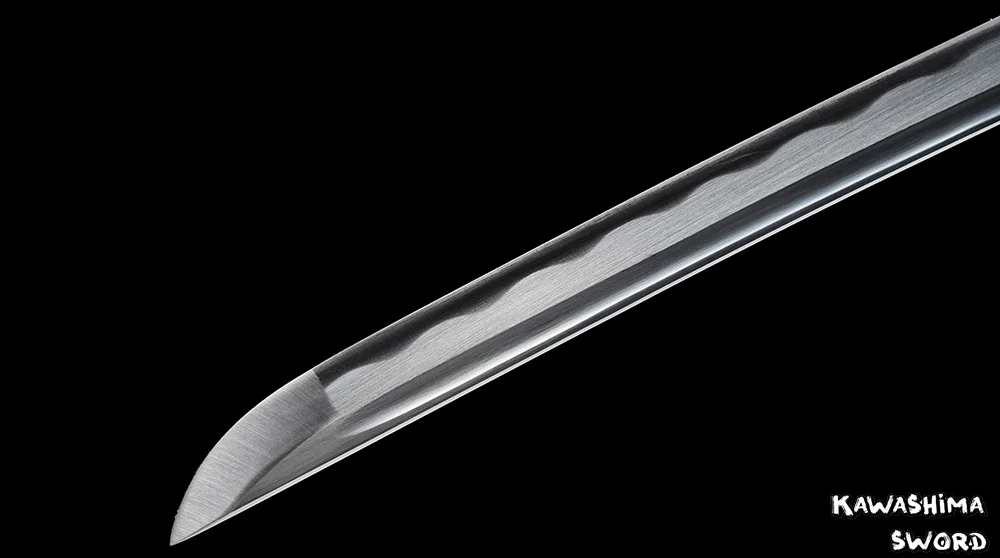 Японская катана/вакизаси реальная сталь 1045 ширасая самурайский брикет Новая