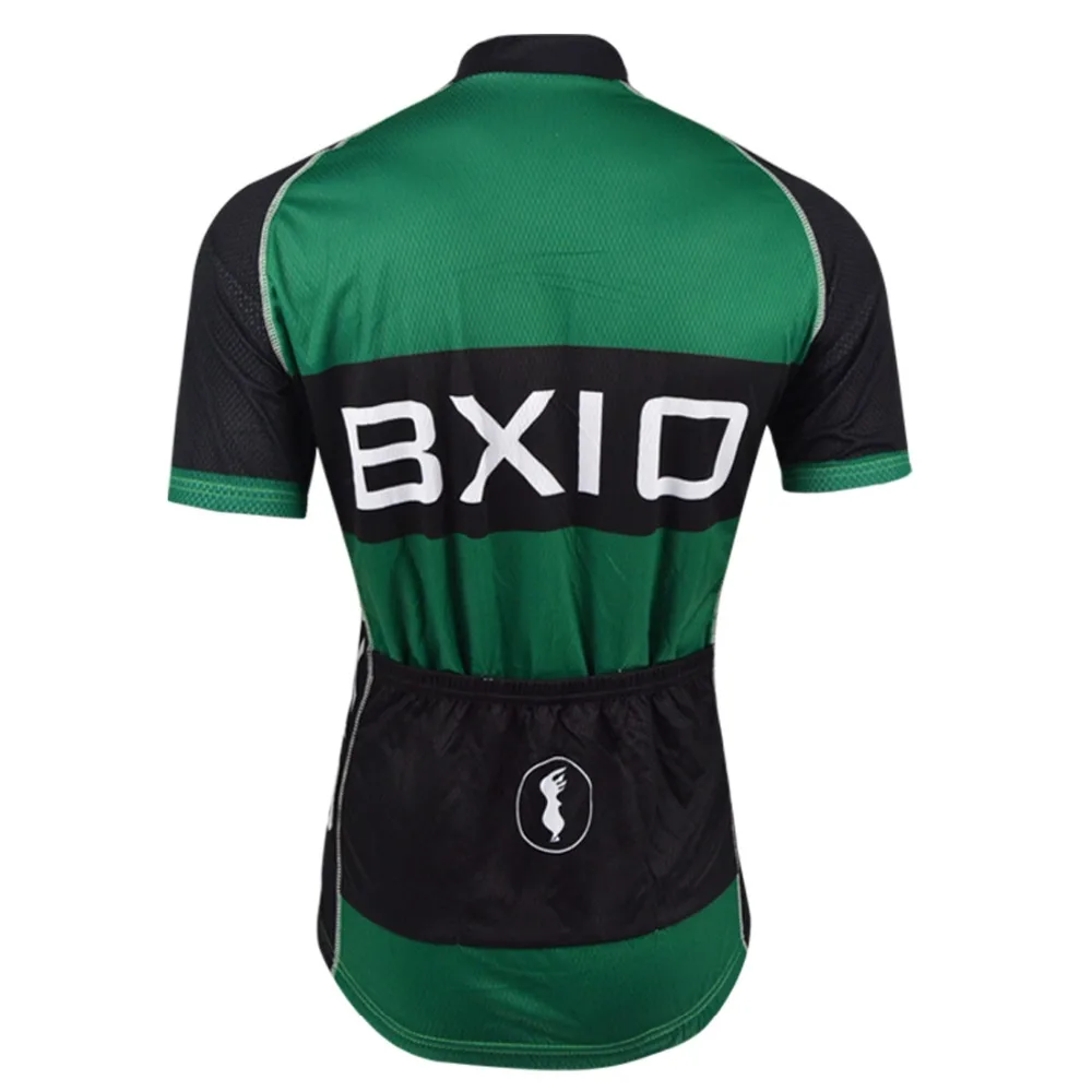 BXIO Brand Green Cycling Jersey Men Full Zipper Ropa Ciclismo Anti-Pilling Two Side With Breathable Mesh Bike BX-133-J | Спорт и