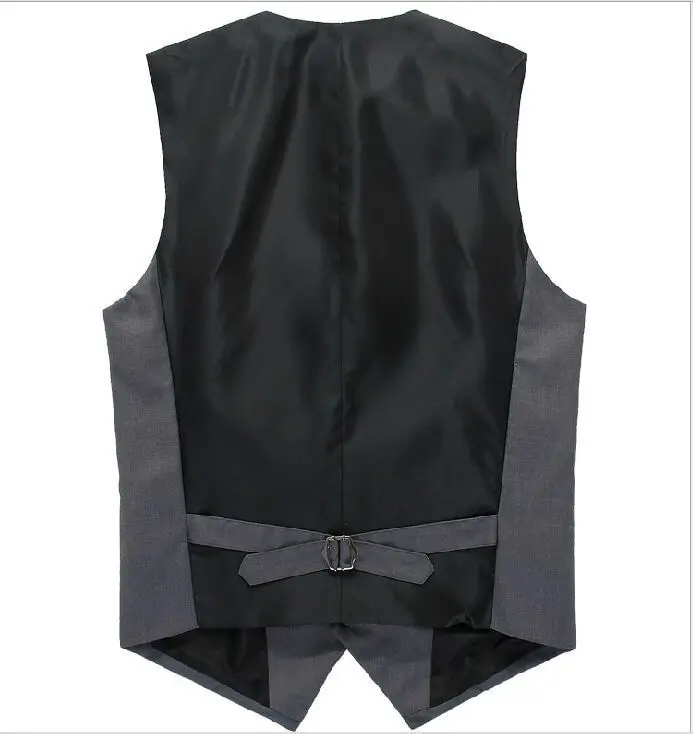 Новое поступление 2017 костюмы жилеты для мужчин облегающий мужской жилет