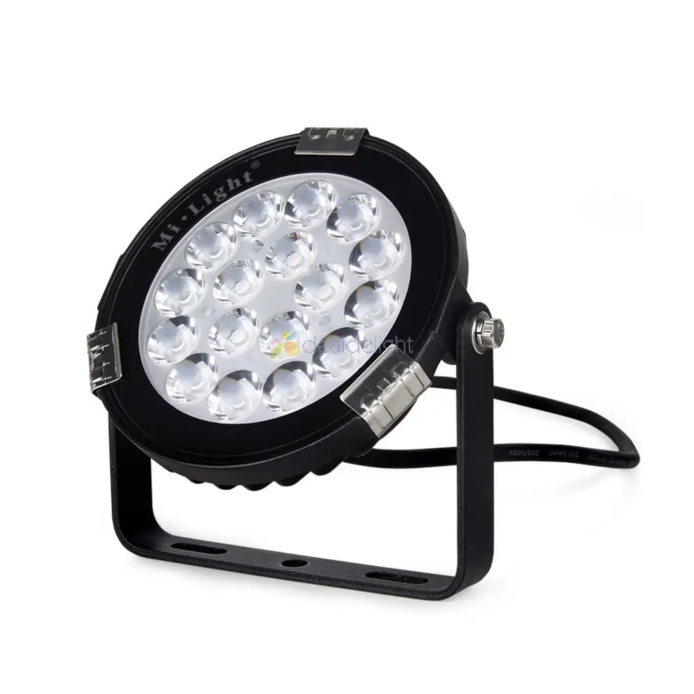 Milight 9 Вт RGB + CCT светодиодный ная садовая лампа FUTC01 DC24V FUTC02 AC86 265V IP65 умная уличная