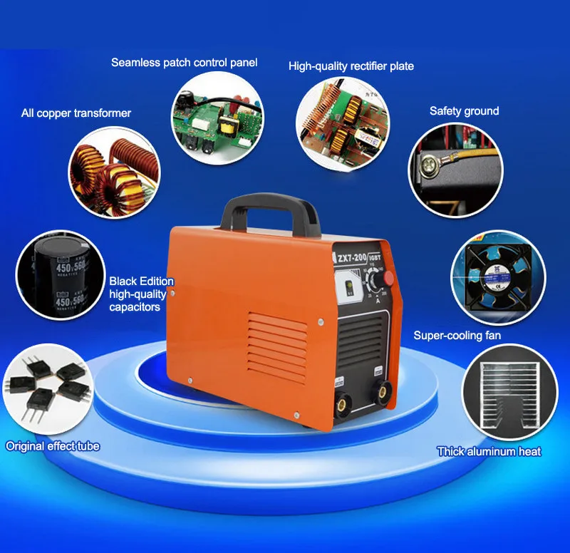 200Amp инвертов дуговой сварочный аппарат инверторный Сварочный 220V Инвертор