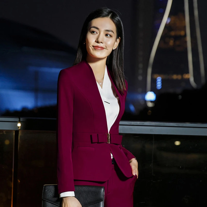 Деловые костюмы для женщин деловые с брюками/платьем цивилизованного образа