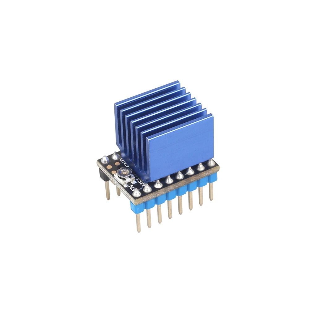 lerdge 3d printer parts 4pcs stepstick tmc2208 stepper motor driver super silent with new heat sinks replace tmc2100 free global shipping