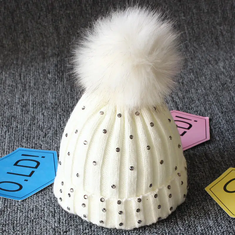 Трикотажная Шапка-бини для новорожденных девочек и мальчиков | Детская одежда