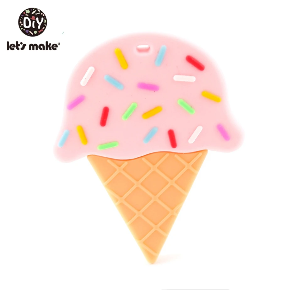 ice pink Детские игрушки, силиконовая подвеска в виде кролика, 1 шт., силиконовый милый кролик, сделай сам, детские ювелирные изделия, сделай сам, ручная работа, силиконовые детские грызунки-погремушки - Цвет: ice pink