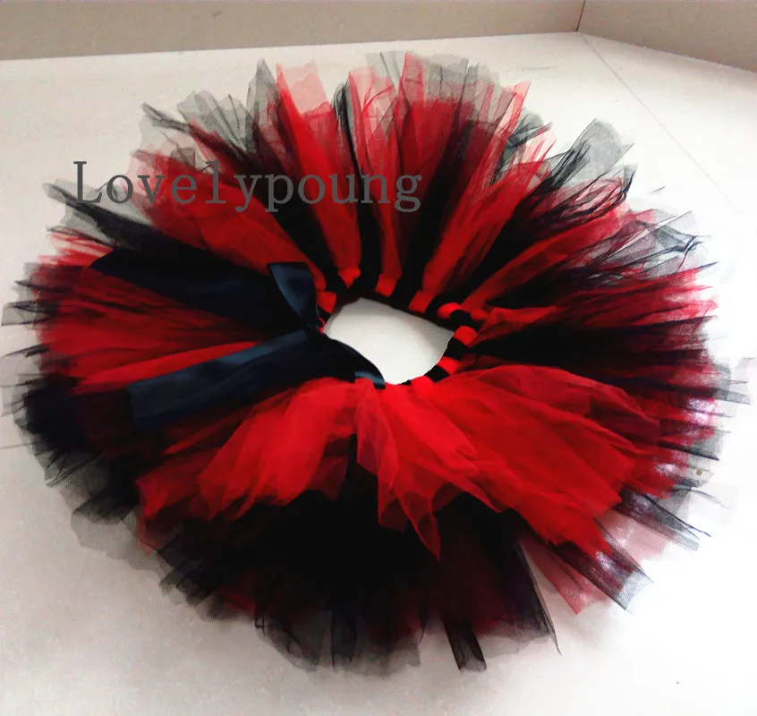 Танцевальная юбка пачка для девочек Пышная божьей коровки Костюм Одежда