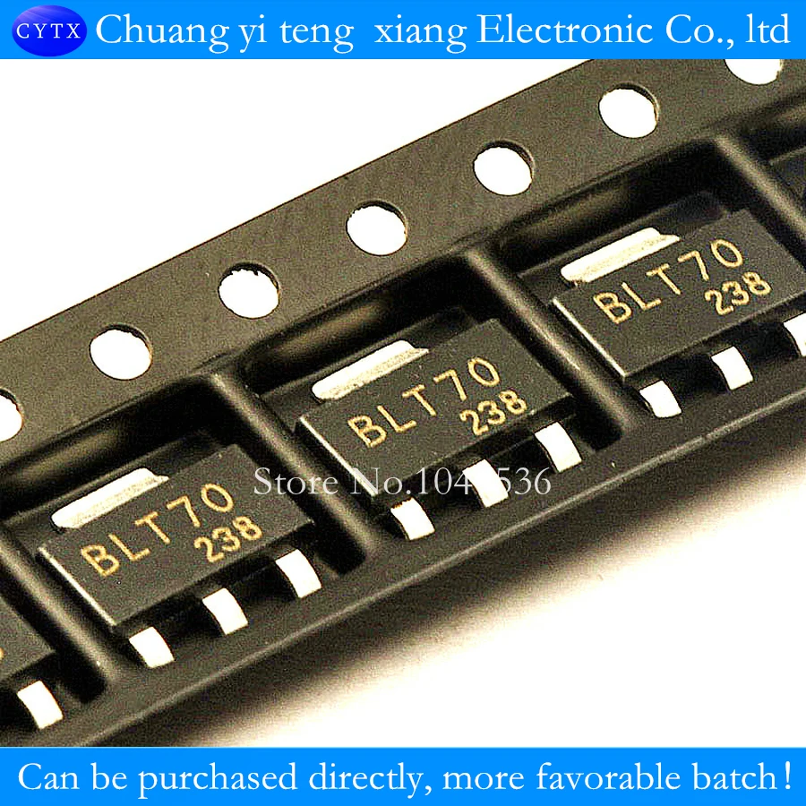 

10PCS BLT70 SOT223 YUXINYUAN