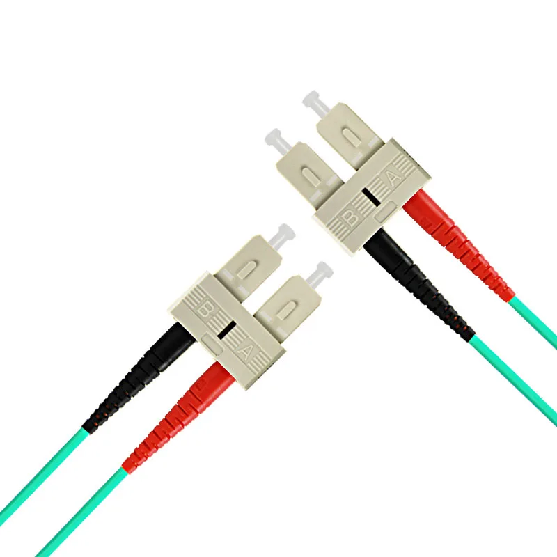 SC/SC 10GB лазерный оптимизированный многомодовый волоконный патч кабель OM3 SC/UPC для