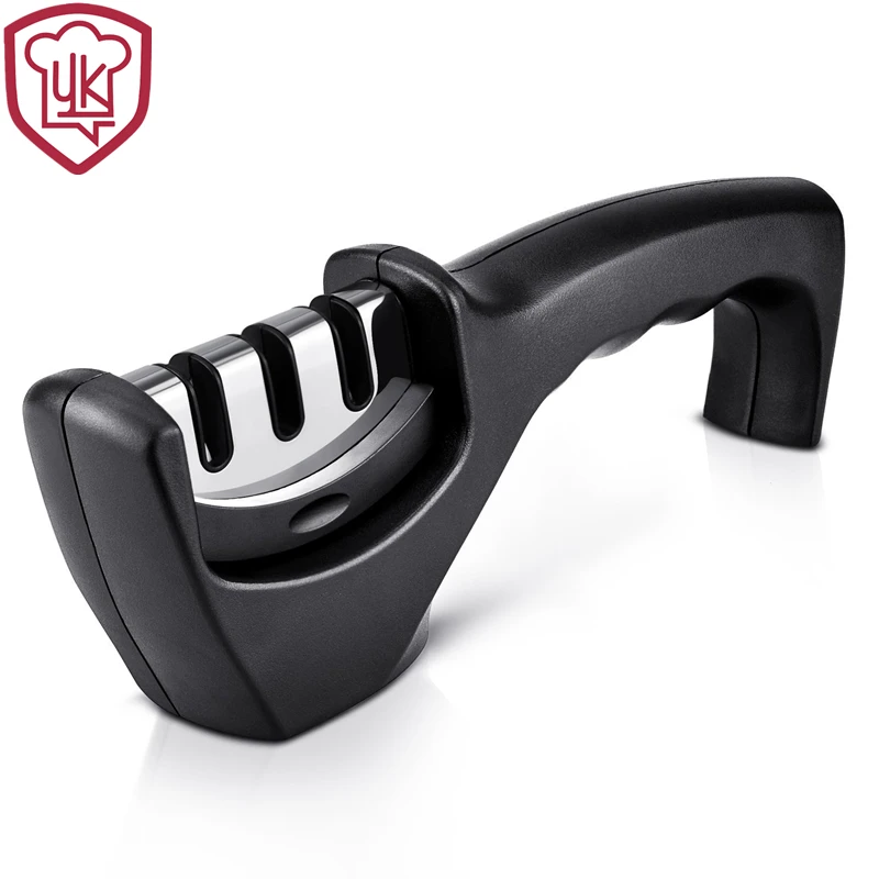 3 В 1 Алмазный Керамический Нож Точилка для Стальных Ножей Керамические