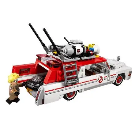 16032 586 шт. новый подлинный фильм серии Ghostbusters Ecto-1 и 2 Набор строительных блоков