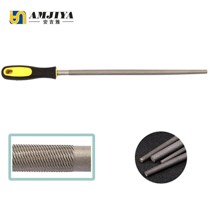 

1PC Round Shape High Carbon Steel Hand Files Hardware Tools
