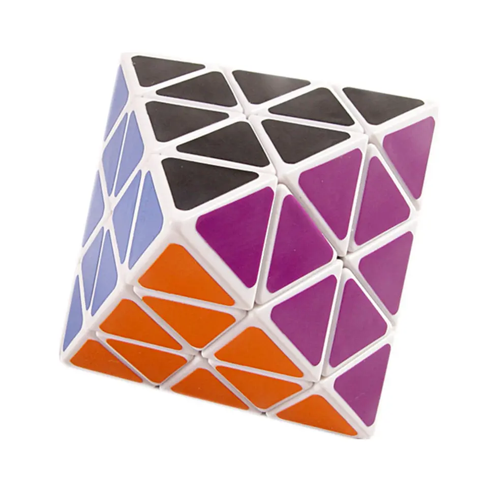 LanLan 8-Axis кубик рубика восьмигранник 3x3 Магический Рубика скоростной пазл