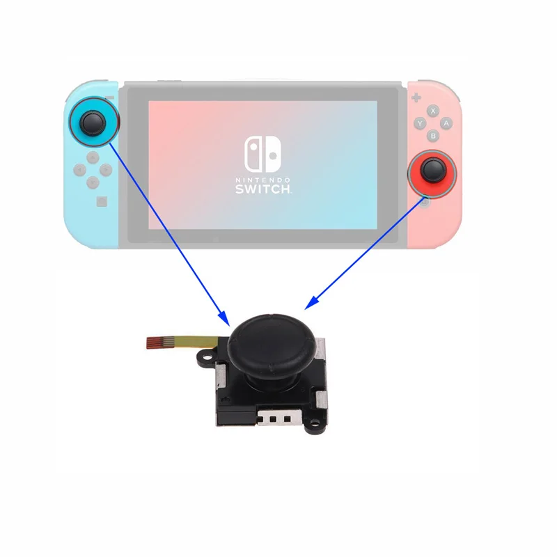 Высококачественный 3D Джойстик для переключателя NAND NS Switch джойстика JOY CON джойстик